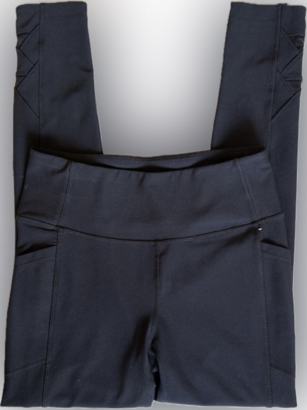 Sculpting Black High-Waist Leggings | Mondetta | Side Pocket | Minimalist Size M